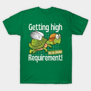 Funny Pilot Puns Shirt, Unisex turtle mascot shirt, Cute Flying Turtle Mascot Tshirts, Gift shirt for turtle lover, Funny Slogan shirt T-Shirt